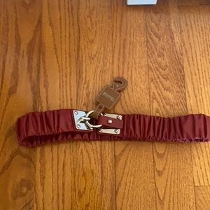 Michael Kors red belt